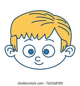 Cute boy cartoon