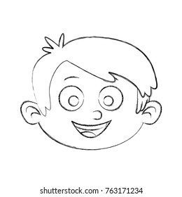 Cute boy cartoon