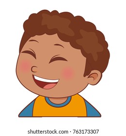 Cute boy cartoon