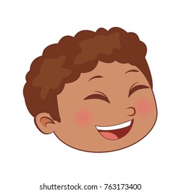 Cute boy cartoon