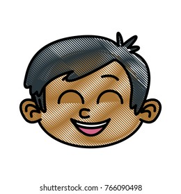 Cute boy cartoon
