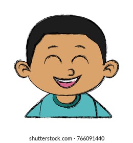Cute boy cartoon