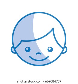 cute boy character icon