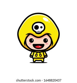 Cute boy character vector design