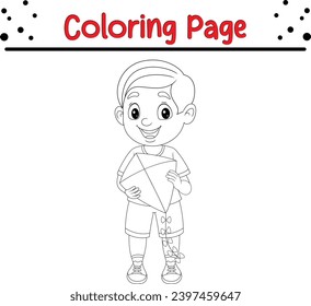 Página del libro de coloración para niños