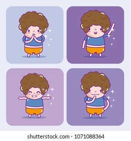 Cute boy emojis