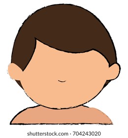 cute boy shirtless avatar character