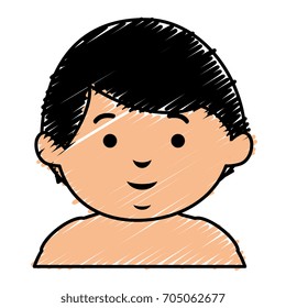 cute boy shirtless avatar character