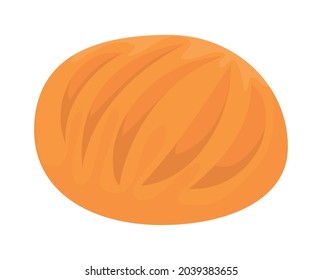cute bread with brown color