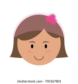 cute bride in pink icon image 
