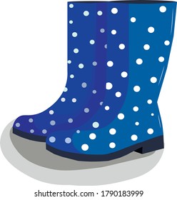 
Cute and bright autumn boots. Will decorate any of your fall designs.