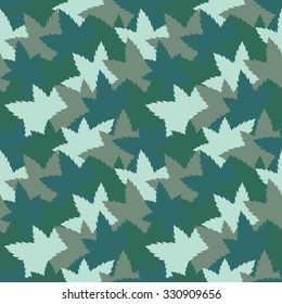 Cute bright seamless pattern background with camouflage colored pieces. Vector illustration eps 10