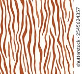 Cute brown and cream striped brush strokes watercolor background seamless pattern with color brush strokes. watercolor background. Watercolor print in rustic vintage style, textile or wallpapers.