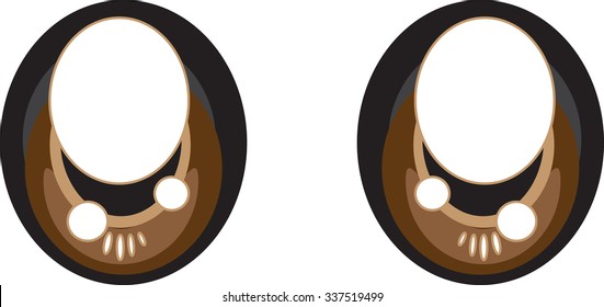 cute brown eyes