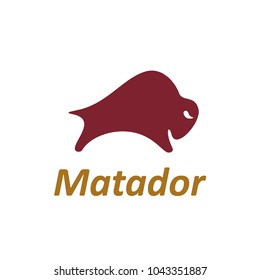 Cute Buffalo Bull Bison logo design inspiration