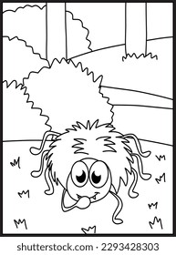 Cute Bugs and Insects Coloring page