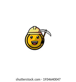 Diseño de ilustración de vectores de caracteres de dibujos animados de Cute Builder. Contorno, Cuto, Divertido Estilo. Recomendado Para Los Niños: Libro, Portada Y Otros.