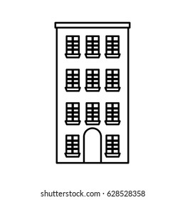cute building antique icon