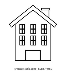 cute building antique icon
