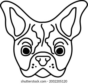 Cute Bulldog is suitable for t-shirt, laser cutting, sublimation, hobby, cards, invitations, website or crafts projects. Perfect for magazine, news papers, posters,  headers, invitation etc.