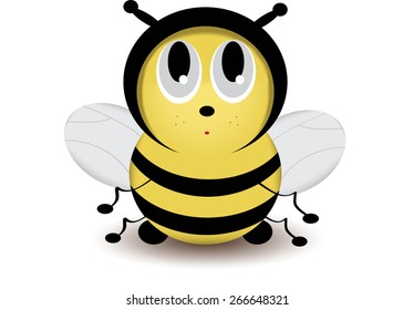 Cute bumblebee, cute bug, cue insect, cute bee