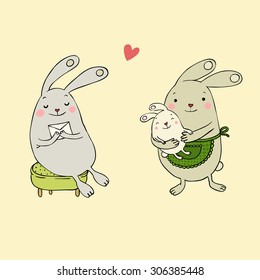 Cute bunnies