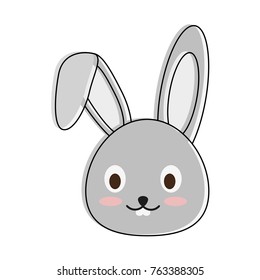 Cute bunny cartoon