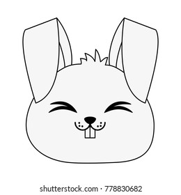 Cute bunny cartoon