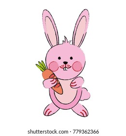 Cute bunny cartoon