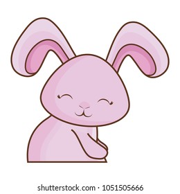 Cute bunny icon