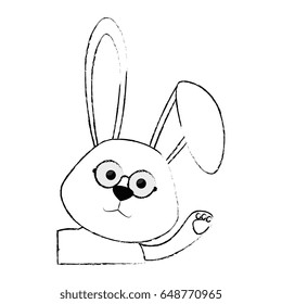 cute bunny icon