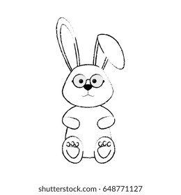 cute bunny icon