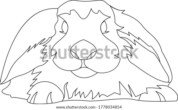 Cute Bunny Intarsia Craft Patterns Patterns Stock Vector (Royalty Free ...