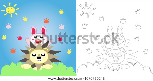 106+ Coloring Book Cute Bunny Free Images