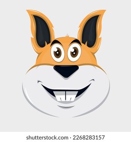 cute bunny logo character design