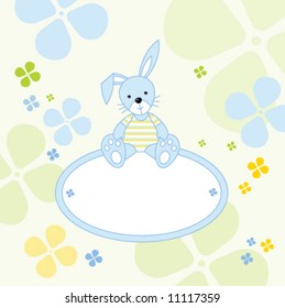 Cute bunny - send a message