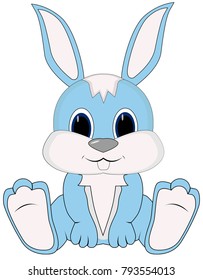 cute Bunny sitting