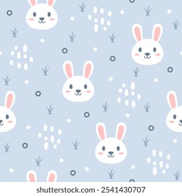 Cute Bunny Vector Pattern Fashion Designs