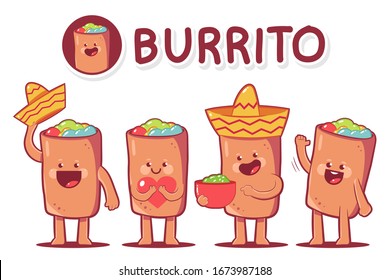 How To Draw A Cute Burrito