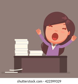 Cute Business woman