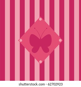 cute butterfly background