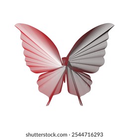 Um Bonito Desenho De Borboleta Na Ilustração