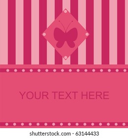 cute butterfly frame