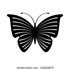 cute butterfly isolated icon vector illustration design