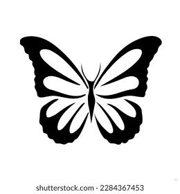 cute butterfly in simple design