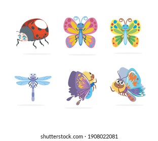 Cute butterfly vectors for use.