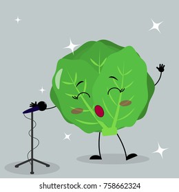 dancing cabbage