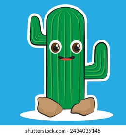 un lindo cactus en el desierto