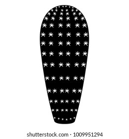 Cute cactus icon. Silhouette. Vector illustration design