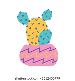 Cute Cactus Illustration - 02